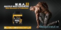 M.M.A 33 masa musculara rapida. Body Line producator suplimente nutritive.