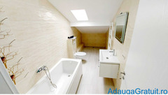 Apartament de inchiriere, spatios, doua nivele, 3 dormitoare, living open space cu bucatarie