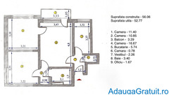 Vând apartament - 3 camere semidecomandat: Piata Victoriei - Dorobanti