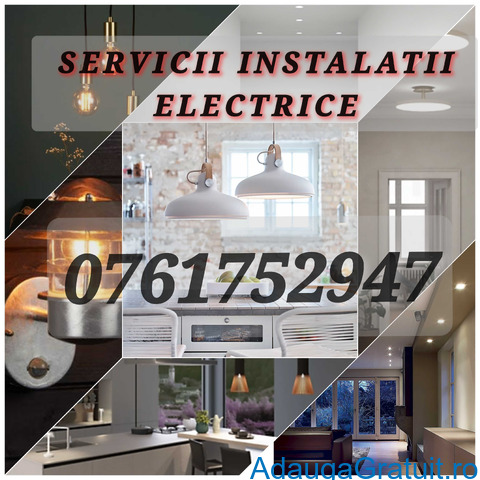 Servicii instalatii electrice | Electrician